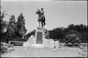 German statue, "Reiterdenkmal"