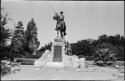 German statue, "Reiterdenkmal"