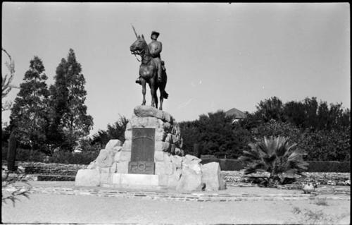 German statue, "Reiterdenkmal"