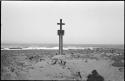 Monument on beach