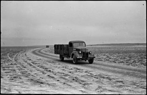 Trucks at Bitters Pan