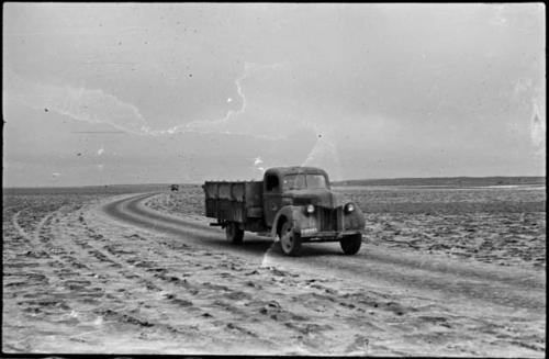 Trucks at Bitters Pan