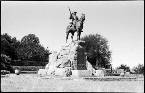 Equestrian statue called "Reiterdenkmal"