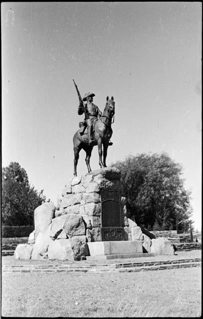 Equestrian statue called "Reiterdenkmal"