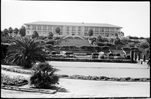 Building called "Tintenpalast," now the seat of the Namibian Parliament