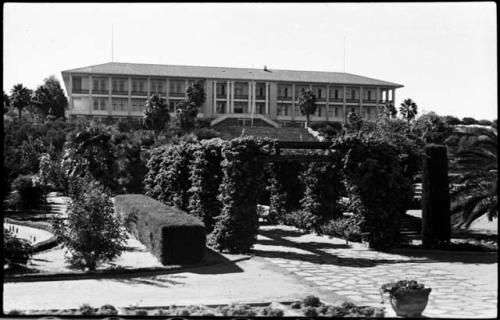 Building called "Tintenpalast," now the seat of the Namibian Parliament