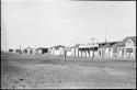 Buildings along street in Walvis Bay