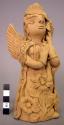 Terra cotta creche figurine, angel. One of group (27404a-m)