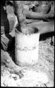 Mortar and pestle, close-up