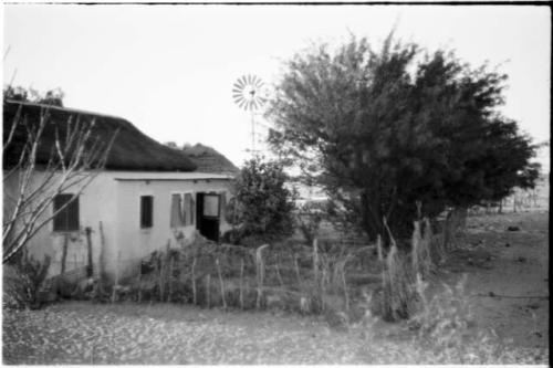 Exterior of Theunis Berger's house at his farm