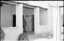 Entrance to a post office at Ghanzi