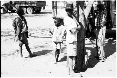 Group of boys standing