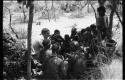 Group of women sitting after the dance, listening to the sound recordings with Nicholas England