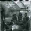 Women sitting inside their kraal