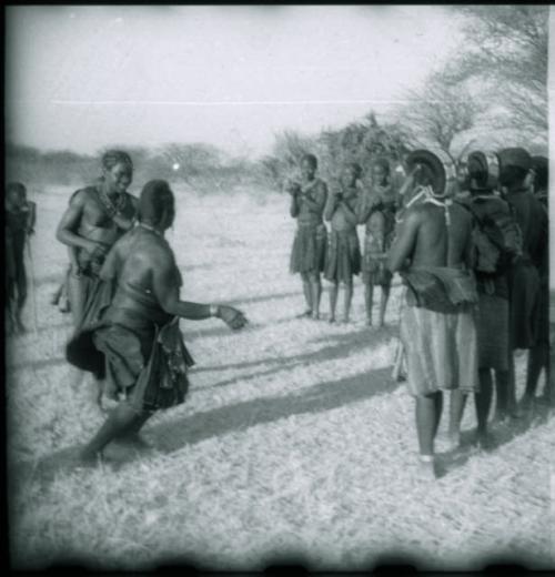 Group of women dancing