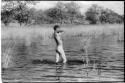 John Marshall bathing