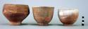 Red ware bowls