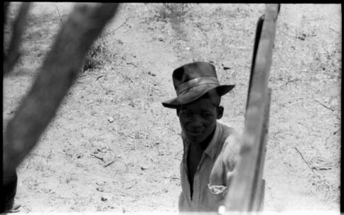 Young man wearing a hat