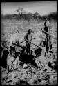 Group of women playing the dandiri; Dadum dancing