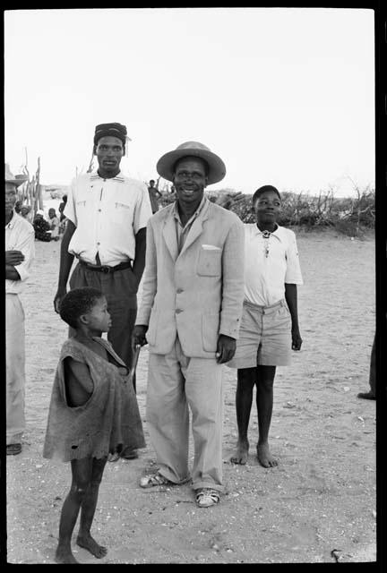 Mopare, his brother, and two children