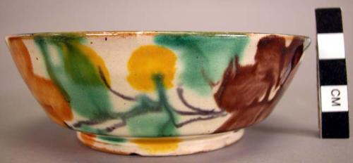 Small polychrome bowl