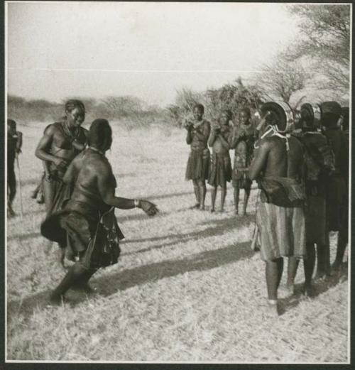 Group of women dancing