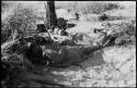 Group of people sleeping in the werft