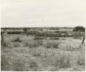 Village, distant view (print is a cropped image)