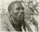 Headman at Kungwane sitting (print is a cropped image)