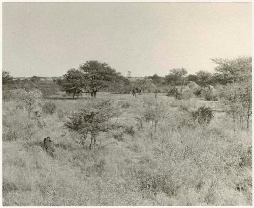 Village at Chukudu (print is a cropped image)