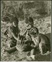 Three girls playing the //guashi