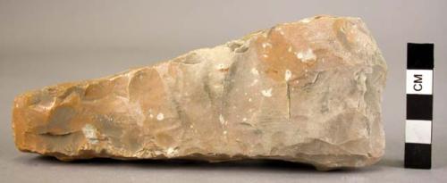 Polished limestone wedge