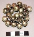Metal ball ornaments