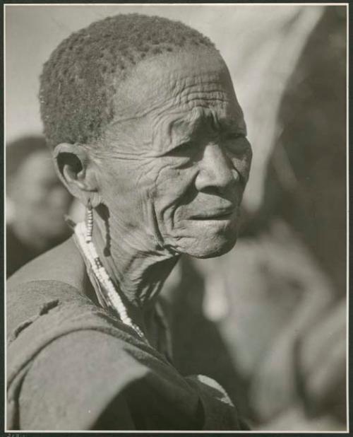 "Band 2, Old /Gasa 61": "Old /Gasa," mother of five children, portrait (print is a cropped image)
