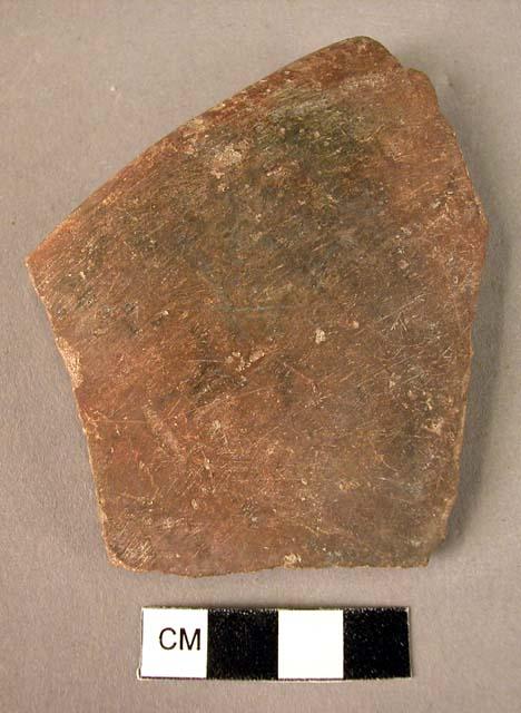 Pottery bowl rim sherd