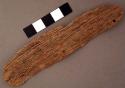 Piece of ironwood. l: 12.7 cm.