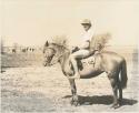 Casper Kruger on horseback











