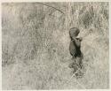 Child walking in grass


























