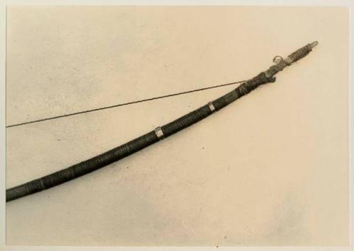 End of hunting bow


























