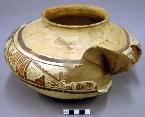 Large jar, Misongavi San Bernardo polychrome