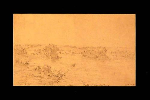 "Falls of St. Anthony, 875 miles above St. Louis, Sept. 1848."