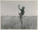 Casper Kruger standing in grass