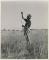 Casper Kruger standing in grass