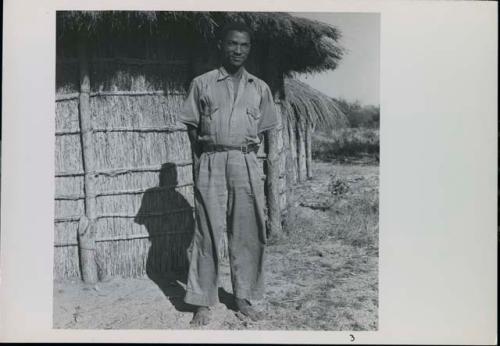 Kebuelemang, appointed foreman of the village by Queen Elizabeth Moremi, Regent of the Batawana
