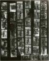 Contact sheet, 1961 Marshall expedition, roll 5