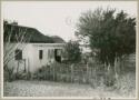 Exterior of Theunis Berger's house at his farm (print is a cropped image)