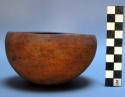 Small bowl, plain, pottery