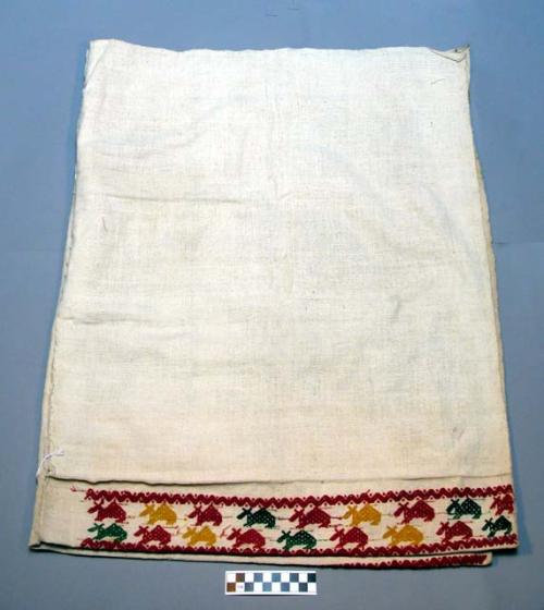 Unfinished Guipil, worn by women.