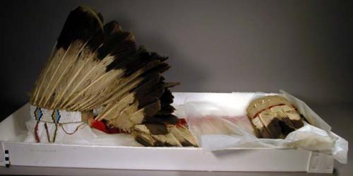 Eagle feather headdress