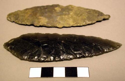 Chipped knives or projectile points